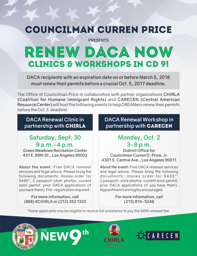 DACA Renewal Workshop
