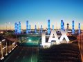 Light Pylons at LAX.