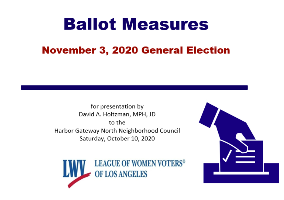 Ballot measures presentation screen shot