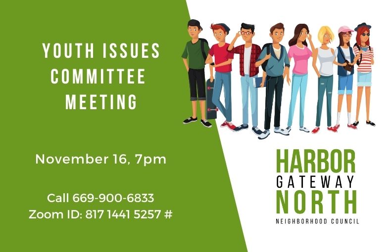 Youth Issues Meeting Invitation