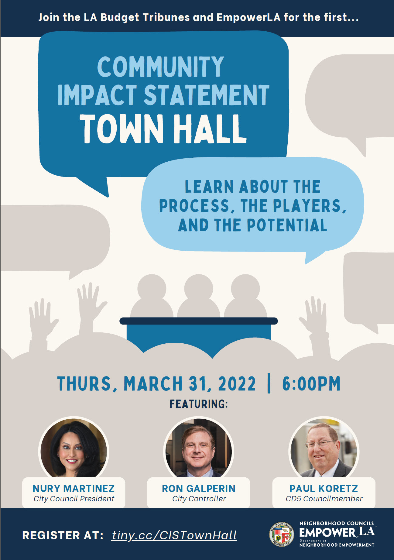 Town Hall on Community Impact Statements