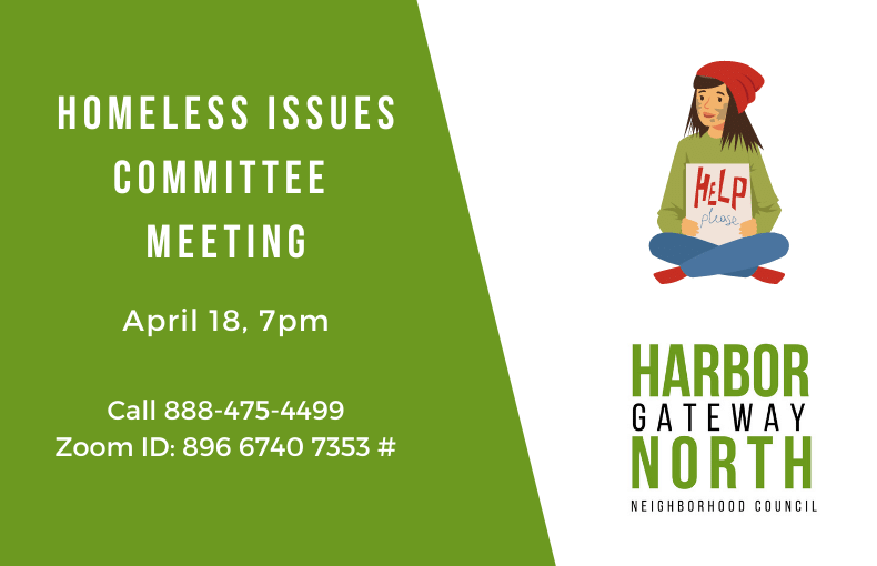 Homeless Issues Committee Meeting--CANCELLED