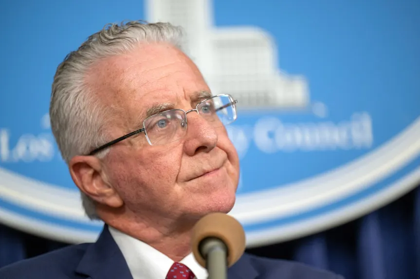 L.A. City Council President Paul Krekorian at City Hall.